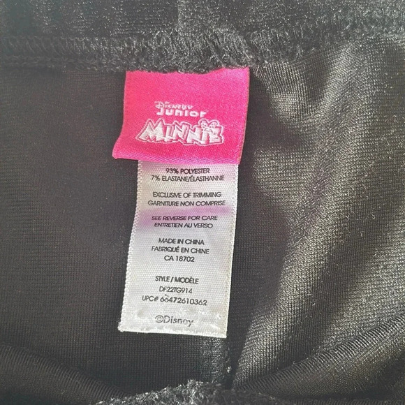 Disney - Minnie Mouse Velour leggings - Size  4 - Picture 3 of 5